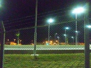 真夜中の辺野古基地