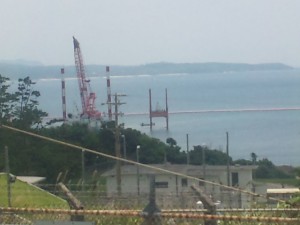 7月以来ストップしていた海底のボーリング調査が16日再開された