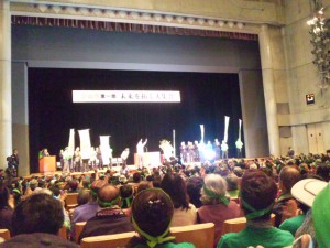 辺野古ＮＯの「シムラ予定」候補の総決起大会から