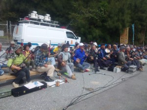 総勢５０名の演奏者～今年のさんしんの日